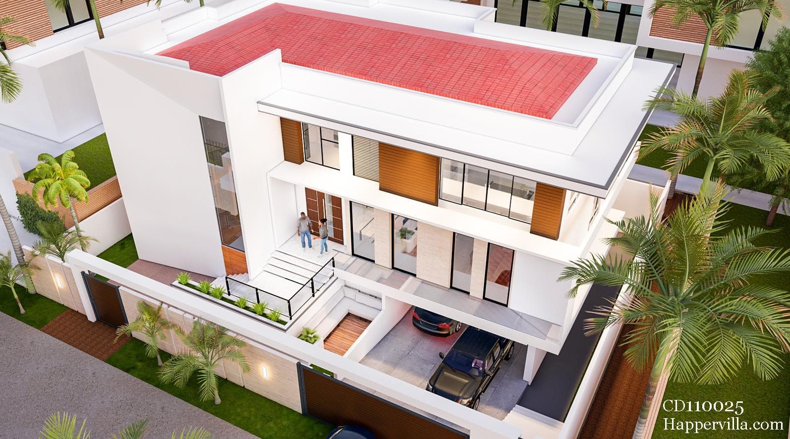 5 Bedroom Modern Home Design- CD110025.