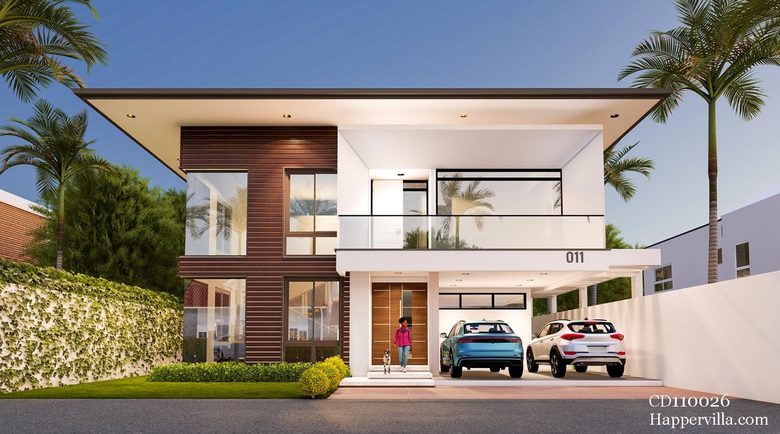 4 Bedroom Modern Home Design- CD110026.