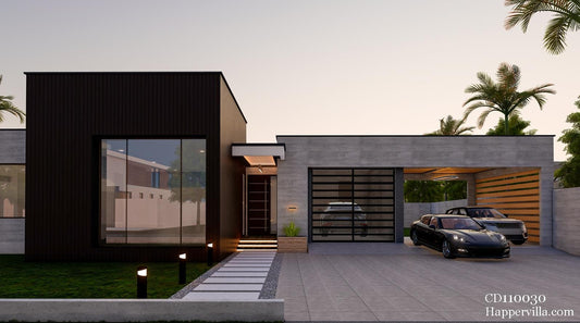 4 Bedroom Modern Home Design- CD110030.