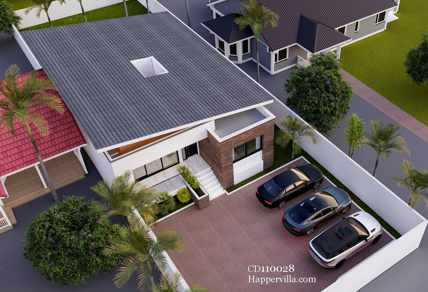 3 Bedroom Contemporary Home Design - CD110034