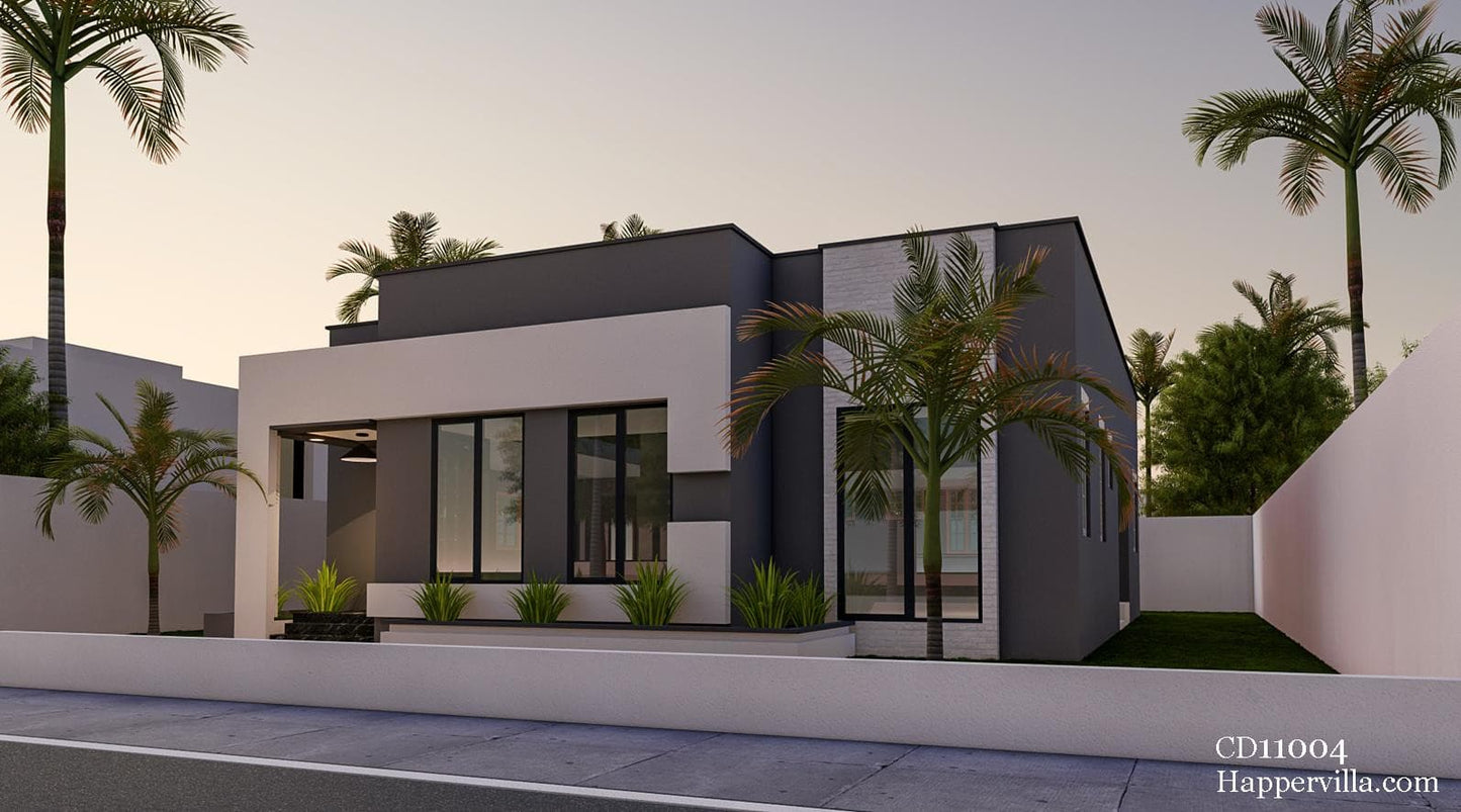 3 Bedroom Modern Home Design- CD11004.