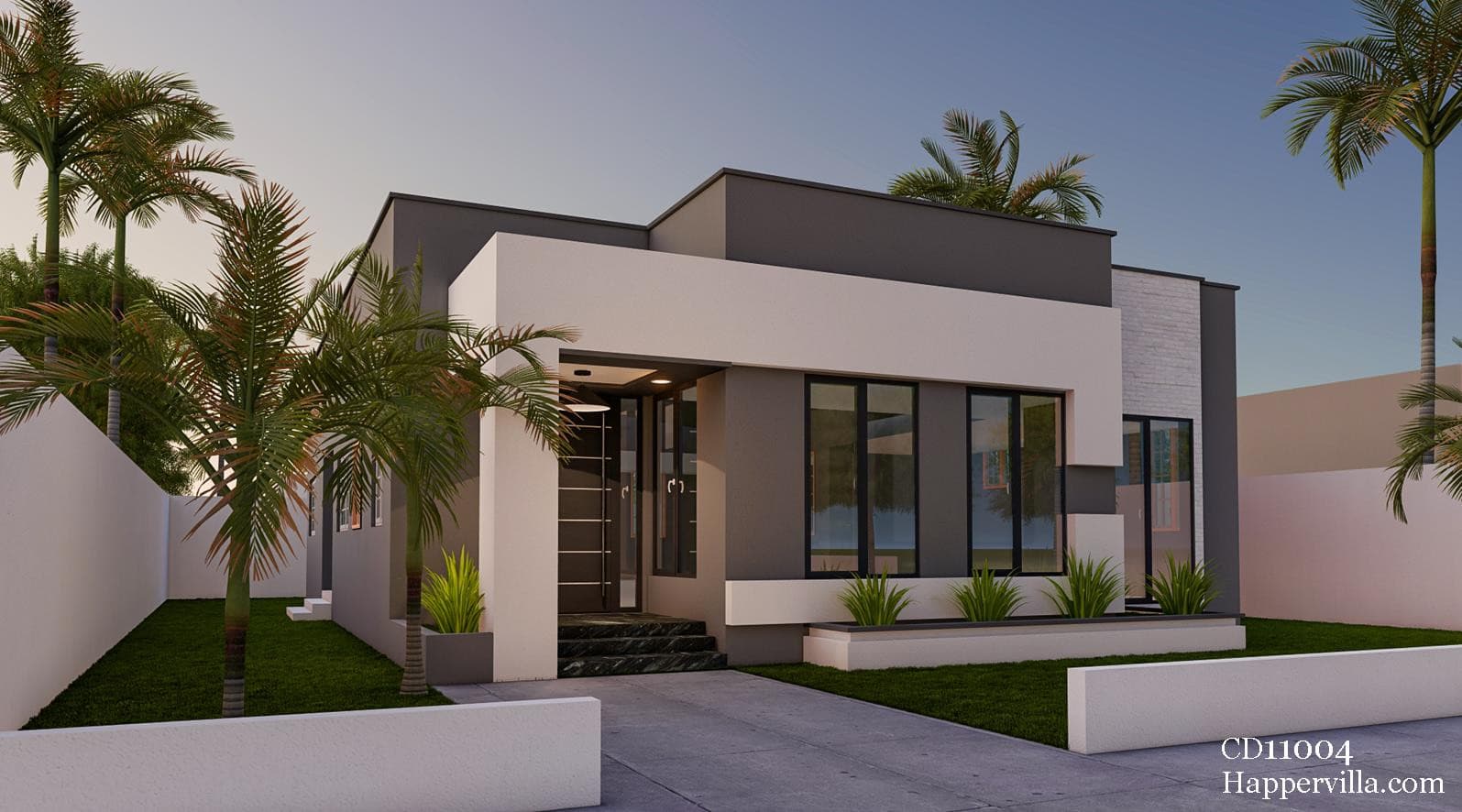 3 Bedroom Modern Home Design- CD11004.