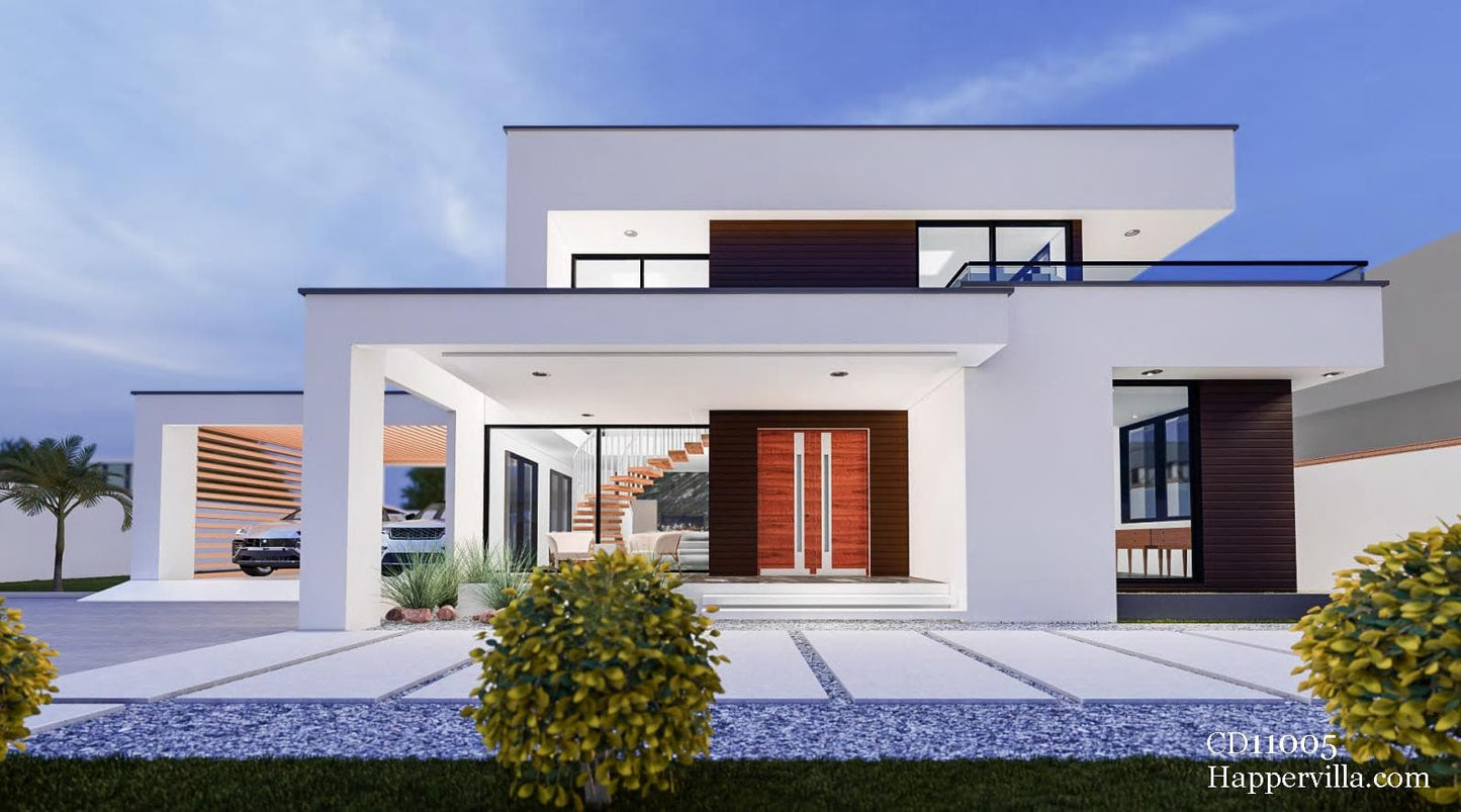 4 Bedroom Modern Home Design- CD11005.